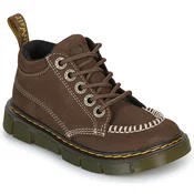 Dr. Martens RAFFE MOC BOOT J LOW DARK BROWN TUMBLED NUBUCK Kostanjeva