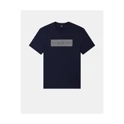 Armani Exchange Majica XM002472 AF10356 UB101 Mornarsko modra Slim Fit