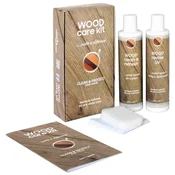 Vidaxl Komplet za nego lesa CARE KIT 2x250 ml