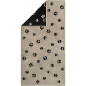Cawoe BRISAČA ZA TUŠIRANJE WE LOVE DOGS črna 80/150 cm