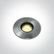 VGRADNA LED SVETILKA 1/2W/3000K/150lm IP67 ALUMINIJASTA DM69042M/AL/W