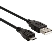 slomart USB kabel Maclean, 2.0, Micro USB, 1.5m, črn