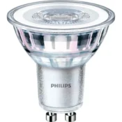 Philipsova sijalka LED GU10 4,6W 355lm 827 prozorna 36° 3 kosi - Steklo