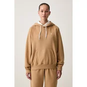Polo Ralph Lauren pulover s kapuco ženski z bombažem