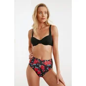 Bikini spodnji del Trendyol Floral patterned