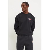 Mikina New Balance Athletics Premium Logo Crew Black XL