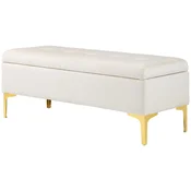 Homestar Klop s shranjevalnim prostorom 120x44x445 cm bež