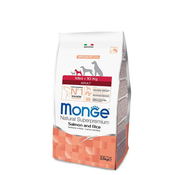 Monge Dog Adult Salmon & Rice mini 2,5kg - Normalno aktivni - Losos - Brez graha - Odrasel (1-7 let) - Majhna - Monge - 15 kg