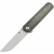 Kansept Knives Foosa Folder Green Micarta