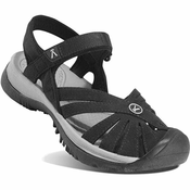 Keen Womens Rose Sandal Black/Neutral Gray 37 Ženske outdoor cipele