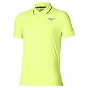 Moška majica Mizuno Tennis Short Sleeve Polo Lime Pulp L