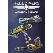 HELLDIVERS - Weapons Pack (DLC) (PC) Steam Key GLOBAL