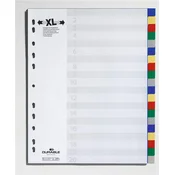 DURABLE Durable Ločilni listi 1/20, barvni, širši, (20382486)