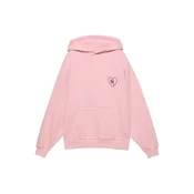 Pull&Bear Majica PACIFIC roza/ognjeno rdeča