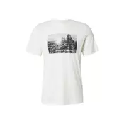 MUSTANG Majica Austin črna/off-bela