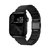 NOMAD Nomad, Pašček iz titana za Apple Watch V2 40/41 mm, Črna, (5000275618)