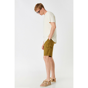 Koton Linen Blend Cargo Chino Shorts