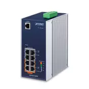 PLANET IGS-4215-4P4T network switch Managed L2/L4 Gigabit Ethernet (10/100/1000) Power over Ethernet (PoE) Blue, White
