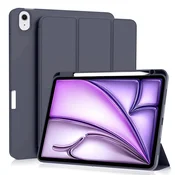 Etui Techsuit Flex Trifold z držalom za pisalo za iPad Air 11 2024/Air 11 2025 - dark blue