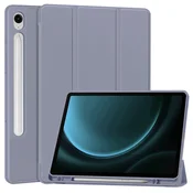 Etui Techsuit Flex Trifold z držalom za pisalo za Samsung Galaxy Tab S9/Tab S9 FE/Tab S10 FE - purple