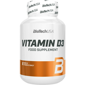 BioTech USA Vitamin D3 120 tablets