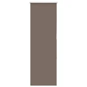 Vidaxl Zatemnitvena rolo senčila kavne barve 40x175 cm, širina blaga 35,7 cm, poliester