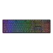 Trust Gaming mehanicka tastatura GXT868 Torix, americki raspored, bežicna, RGB, crna