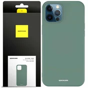 Spacecase SILIKONSKI OVITEK SPACECASE ZA IPHONE 12 PRO MAX TEMNO ZELEN, (21963106)
