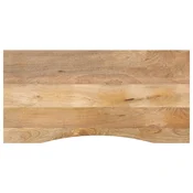vidaXL vidaXL Mizna plošča ukrivljena 140x50x2,5 cm trden mangov les, (5000268776)