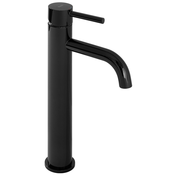 Rea Lungo BLACK/chrom High armatura za umivalnik