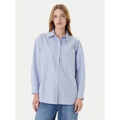 Guess Jeans Srajca W4YH22 WGCF1 Svetlo modra Relaxed Fit