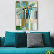 Wallity Dekorativna slika na platnu, 70x100cm, Šarena