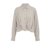 WE Fashion Bluza bež/oliva