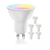 Komplet od 6 RGBW LED prigušiva sijalica MESH GU10/6,5W/230V 2700-6500K - Aigostar