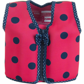 KONFIDENCE Plavalni jopič JACKET ORIGINAL, polka dot/rožnata, L
