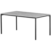 P & B Jedilna Miza Lean, Siva, 160x90