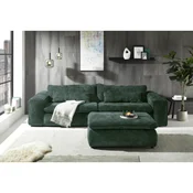 Livetastic TABURE, tekstil temno zelena