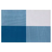 4-piece placemat set, Blue, 45 x 30 cm