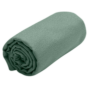 Pohodniška brisača Sea To Summit Airlite Towel Large - sage