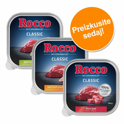 9x300g Mešano pakiranje Rocco za pse, jagnjetina, piščanec, divjačina