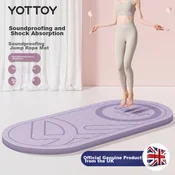 Yottoy Prostirka za jogu, 142x64cm, Ljubicasta