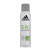 Adidas 6 In 1 48H Anti-Perspirant antiperspirant deodorant v spreju 150 ml za moške