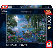 Schmidt - Puzzle Thomas Kinkade: The Little Mermaid and Prince Eric - 1 000 kosov