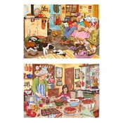 The House of Puzzles - Puzzle 2x500 Srce doma - 500 kosov