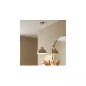 Brilagi - Luster na sajli 1xE27/60W/230V precnik 18 cm bež/zlatna