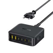 Baseus EnerFill FH21 stanica za punjenje 120W, 2xUSB Type-A + 4xUSB Type-C, crna