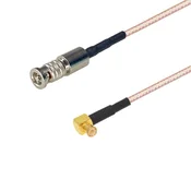 shumee SDI kabel mini BNC vtič/MCX vtič RA 75ohm 3m