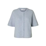 SELECTED FEMME Pletena jopa SLFLULU svetlo modra