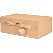 Škatla darilna 29x22x10cm s pentljo PROMOCIJA - KRAFT
