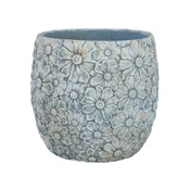 Homestar Stojalo za rastline SUNNY DAISY 35,5x33 cm bela siva